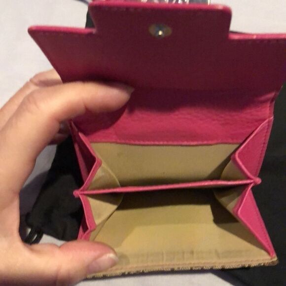 Dior Brown and Pink Compact Wallet - Picture 6 of 6